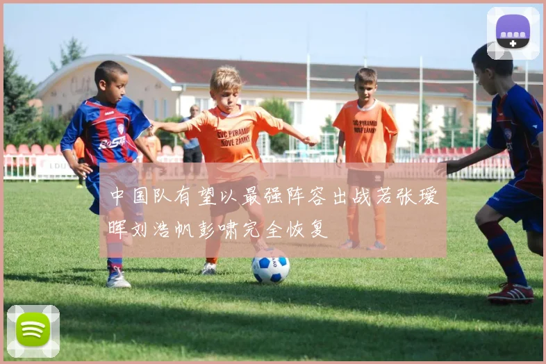 中国队有望以最强阵容出战若张瑷晖刘浩帆彭啸完全恢复