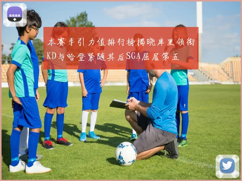 本赛季引力值排行榜揭晓库里领衔KD与哈登紧随其后SGA屈居第五
